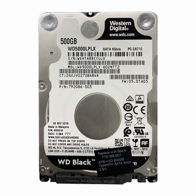 792086-003 HP 500GB 7200RPM SATA 6Gb/s 32MB Cache 2.5-Inch Hard Drive