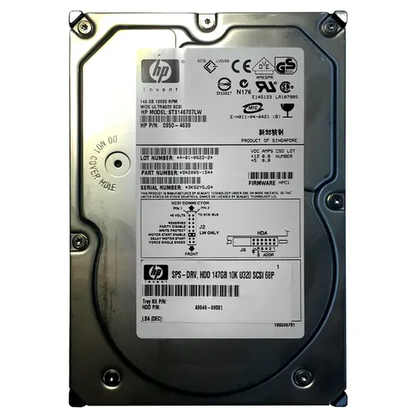 9X2005-154 Seagate 146GB 10000RPM Ultra 320 SCSI 3.5-Inch 8MB Cache Cheetah Hard Drive