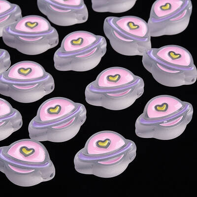 Transparent Acrylic Beads