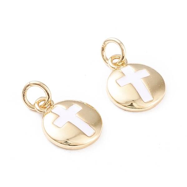 Brass Enamel Charms