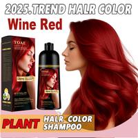 300ml Toae 3-in-1 Hair Color Shampoo - Herbal Formula for Grey Hair Coverage | Instant Unisex Hair Dye Shampoo | 3-in-1 Fast ...