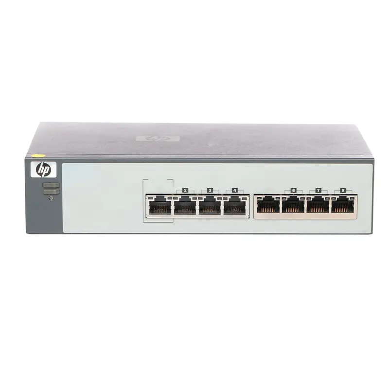 HP JD877A#ABA | V1905-8-PoE 8 x RJ-45 Ports PoE 10/100Base-TX + 1 x SFP Port Layer 2 Managed Rack-mountable Gigabit Ethernet ...