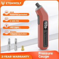 ETENWOLF Probe T300 Plus Tire Pressure Gauge 200 PSI, Digital Tire Gauge with Bright LED Display, Tire Gauges for Tire Pressu...