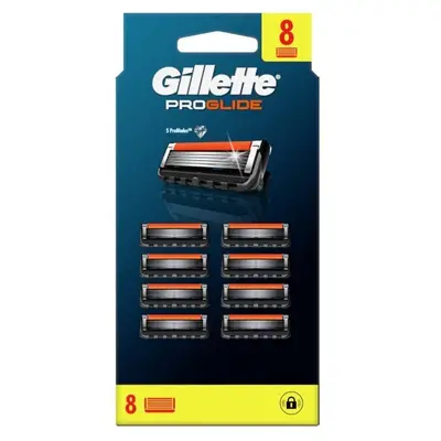 Gillette ProGlide Manual Replacement Heads 8 Piece