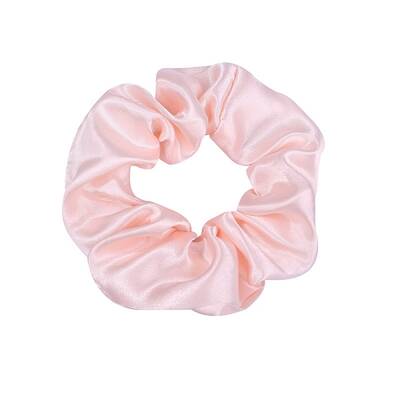 Solid Color Slick Cloth Ponytail Scrunchy Hair Ties