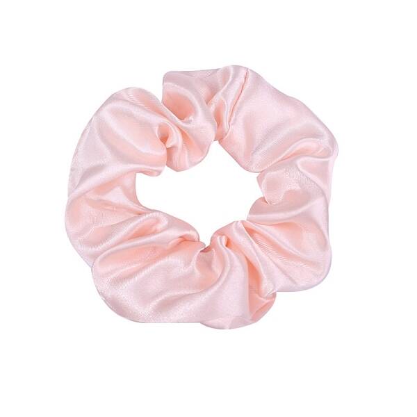 Solid Color Slick Cloth Ponytail Scrunchy Hair Ties