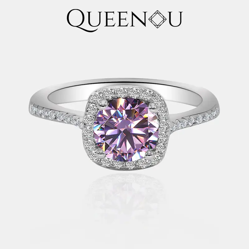 【#293】 Synthetic Moissanite RING  Anniversary/Birthday/Daily/Engagement/Wedding/Promise/For Women/For Girl/For Her