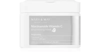 Mary & May Niacinamide Vitamin C Illuminating Mask 30Ea/400G