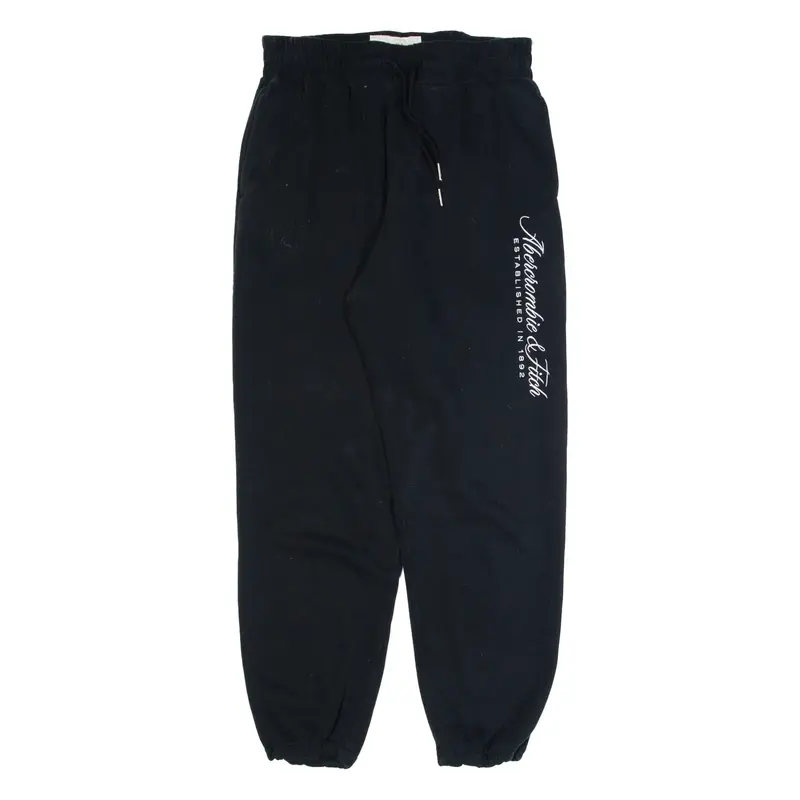 HOLLISTER Womens Joggers Black Tapered S W28 L27
