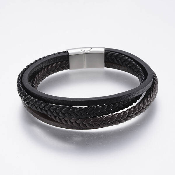 Leather Cord Multi-strand Bracelets