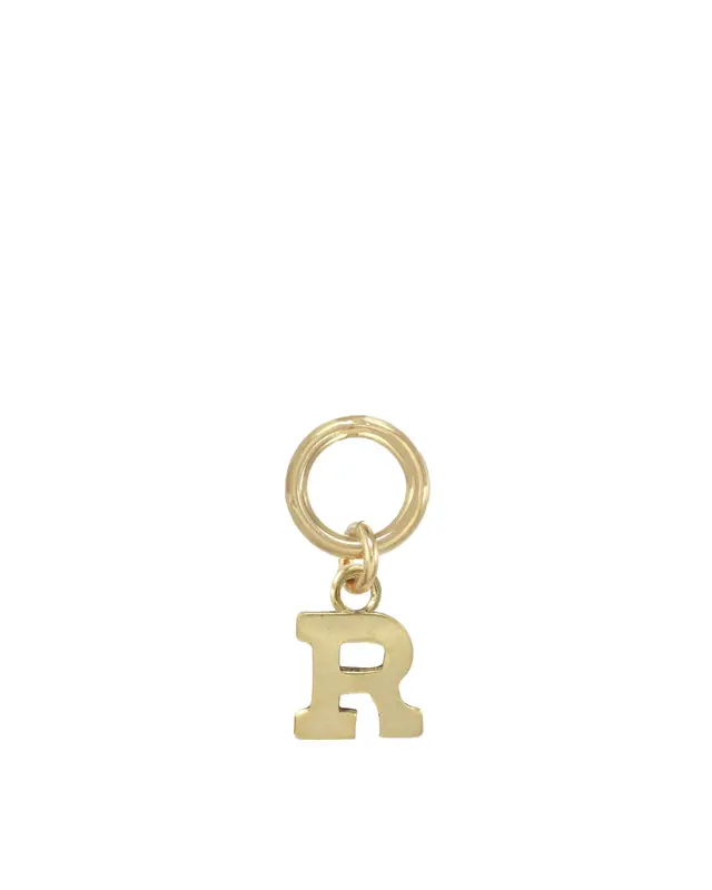 One Love Initial Charms | Metal Color: Gold | Style: R