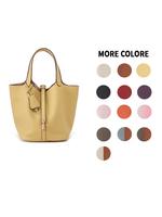 Women's Fashionable Solid Color Bag, Casual Versatile Bag for Daily Used, Leather Satchel, Trendy High-quality Daily Elegant ...