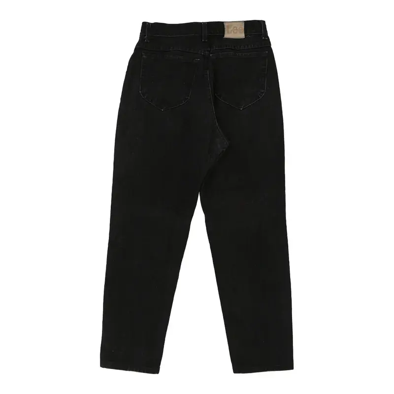 Lee Trousers - 30W UK 10 Black Cotton