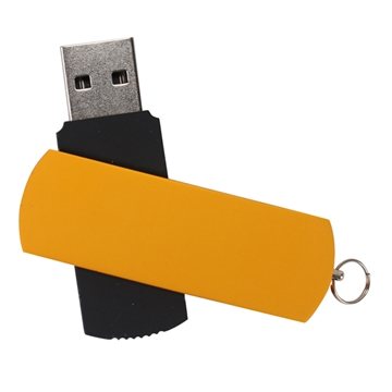 50 Custom Montgomery Sleek Swivel USB - Aluminum & ABS