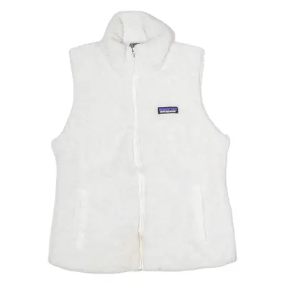 PATAGONIA Womens Fleece Gilet White S