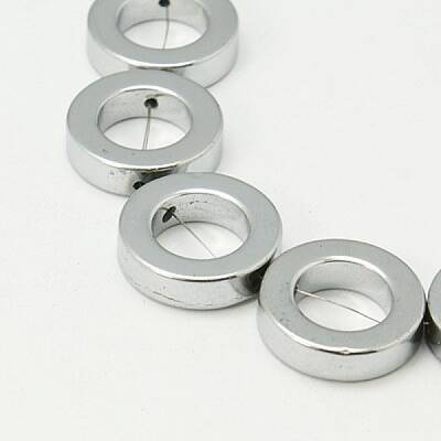 Non-magnetic Synthetic Hematite Beads Strands