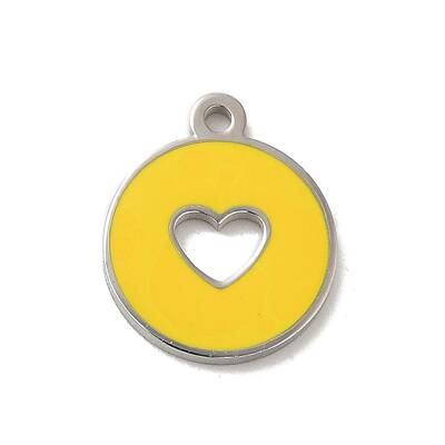 304 Stainless Steel Enamel Charms