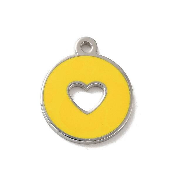 304 Stainless Steel Enamel Charms