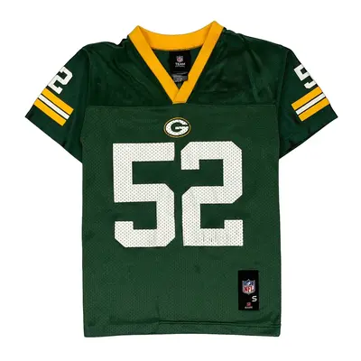Age 8 Nfl Jersey - Small Green Polyester