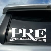 Paper Route Empire Decal for Trucks, Cars, and More