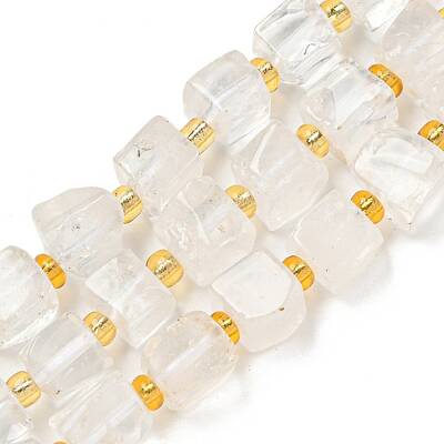 Natural Quartz Crystal Beads Strands