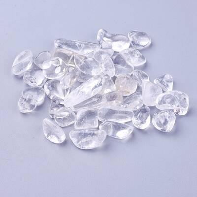 Natural Quartz Crystal Beads