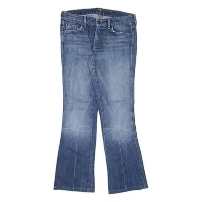 7 FOR ALL MANKIND Womens Jeans Blue Regular Bootcut W29 L28