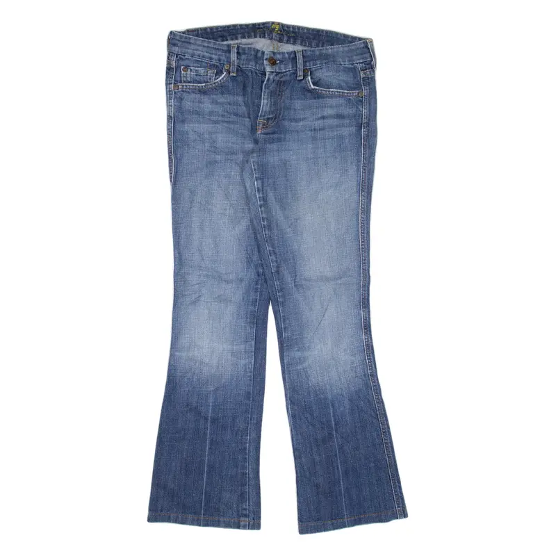 7 FOR ALL MANKIND Womens Jeans Blue Regular Bootcut W29 L28