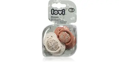 LOVI BLOSSOM 18m+ baby girl pacifier 2 pieces