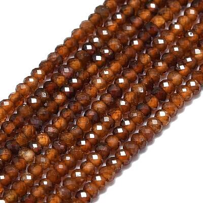 Natural Garnet Beads Strands