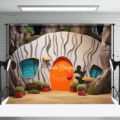 Cute Tree House Backdrop For Birthday Cake Smash - Aperturee