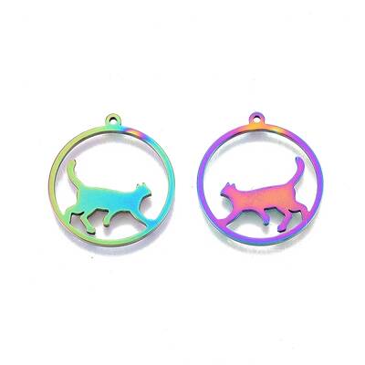 Ion Plating(IP) 201 Stainless Steel Pendants