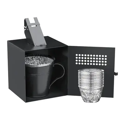 Upgraded Grease Bucket with Lid & 10 PCS Liners, Grease Catcher for Smoker Drip Bucket, Compatible with, Pit Boss, Z Grills, ...