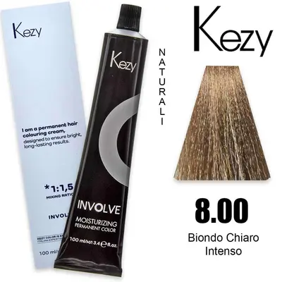 Kezy involve color 100 ml intense light blonde 8,00