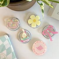 CrystalLovee Silly Goose, Emotional Support Kindle Kindle Grip, Phone Grips, Magsafe, Adhesive Grip, Pop Socket