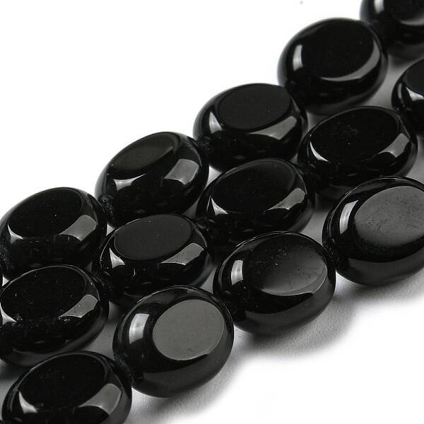 Natural Black Onyx(Dyed & Heated) Beads Strands