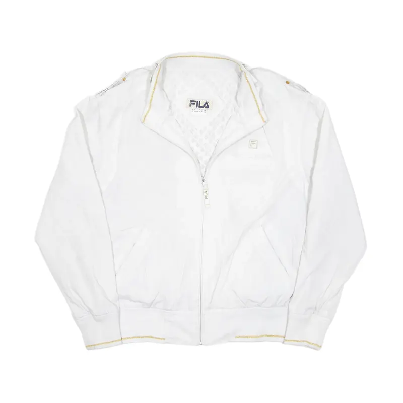 FILA Track Jacket White Womens L