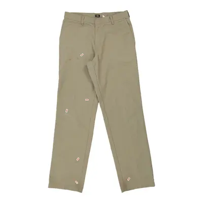 Dickies Trousers - 32W 31L Beige Polyester Blend