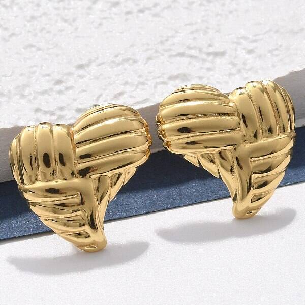 304 Stainless Steel Stud Earrings