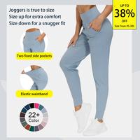 THE GYM PEOPLE Joggers for Women Lightweight Athletic Leggings Tapered Lounge Jogger Pants