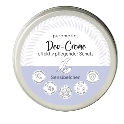 Puremetics Cream Deodorant For Sensitive Skin, 45 G
