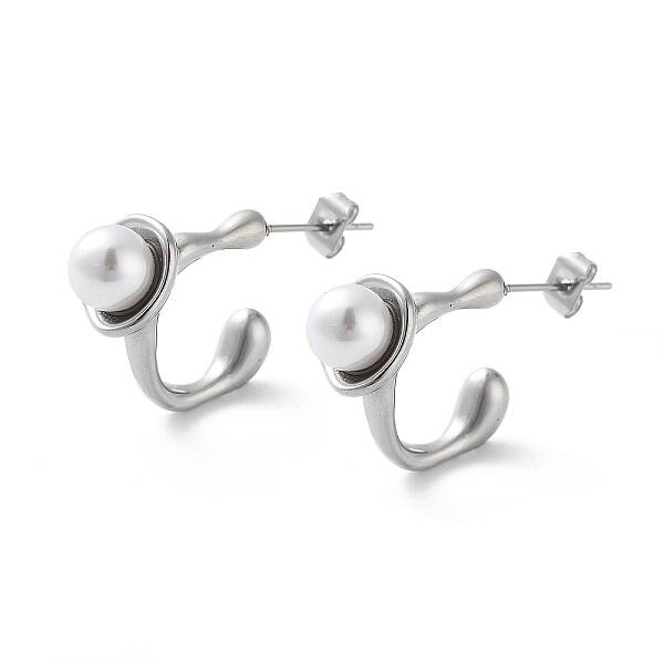 304 Stainless Steel Stud Earrings