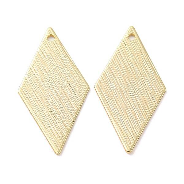 Rack Plating Brass Pendants