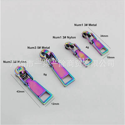 Zinc Alloy Replacement Zipper Sliders