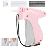 Fine Stitch Gun for Clothes, Quick Clothing Fixer, Tagging Gun for Clothing with 5 Fine Needles 500 Black & 500 White Micro F...