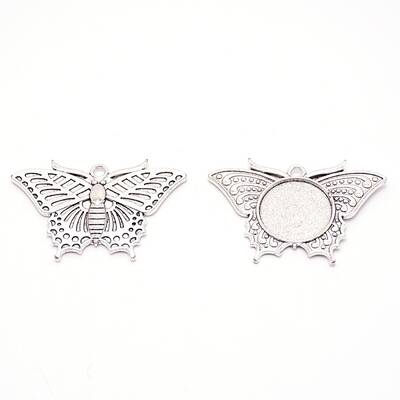 Alloy Pendant Cabochons Settings