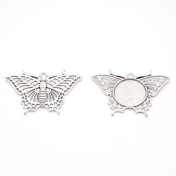 Alloy Pendant Cabochons Settings