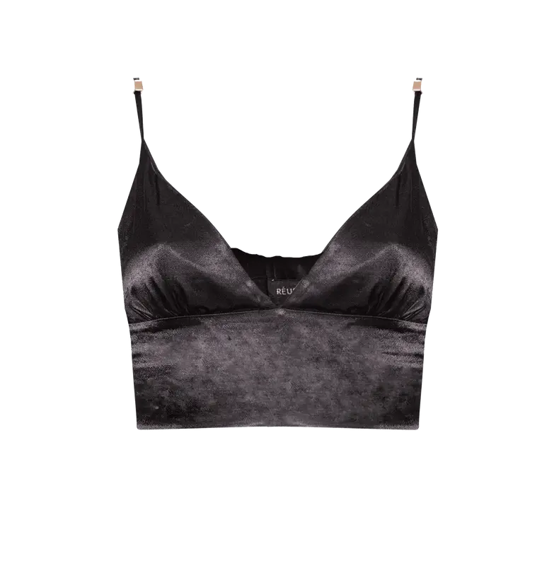 Avril Crop Top | Size: Extra Large | Color: Black