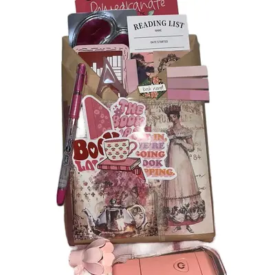 Blind Date with a Book - Bookish Accessories, Relaxation Items, and Customizable Reading Experience lover gift Box