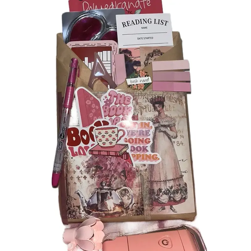 Blind Date with a Book - Bookish Accessories, Relaxation Items, and Customizable Reading Experience lover gift Box